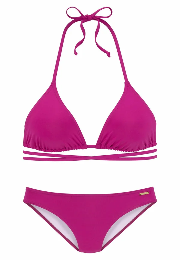 TRIANGLE METRIC SET - Bikini - beere