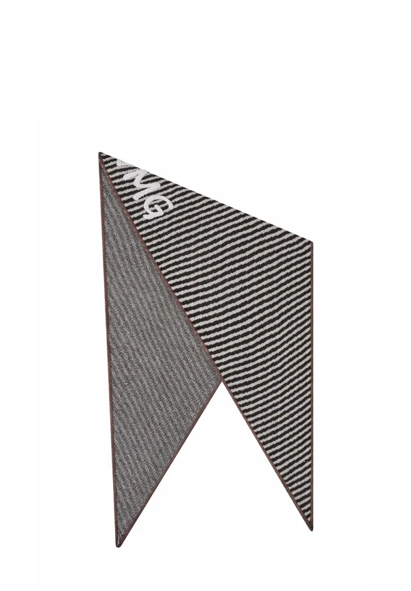 TRIANGLE STRIPE - Foulard - schwarz