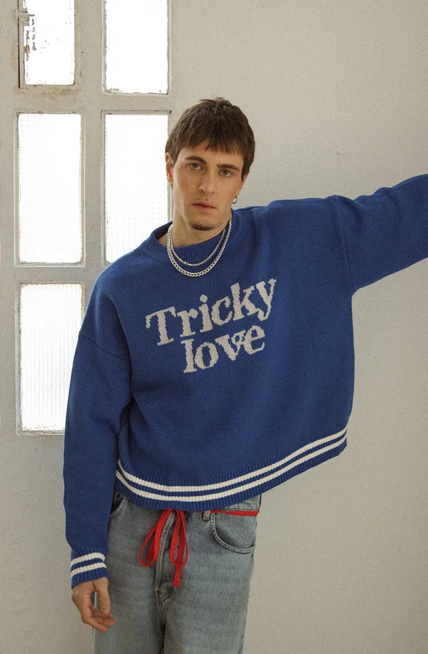 TRICKY LOVE UNISEX - Jumper - royal
