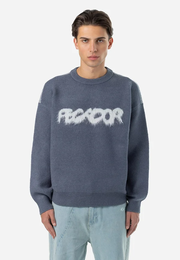 TRIPOLE - Jumper - shadow blue,cream