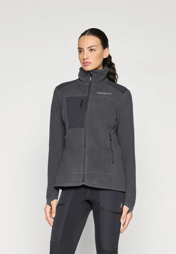 TROLLVEGGEN JACKET  - Fleece jacket - phantom