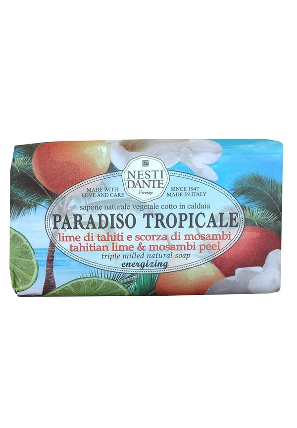 TROPIC TAHITIAN LIME   MOSAMBI PEEL - Soap bar - weiß