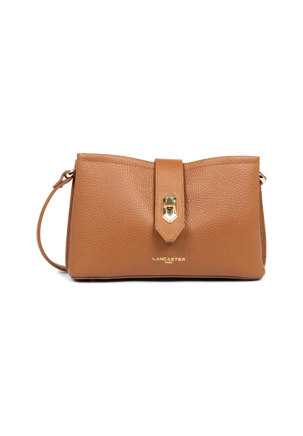 TROTTEUR   TOP DOUBLE - Cross body bag - camel in orange