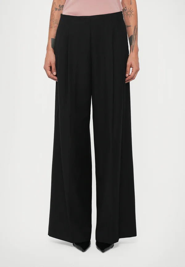 TROUSER - Trousers - black