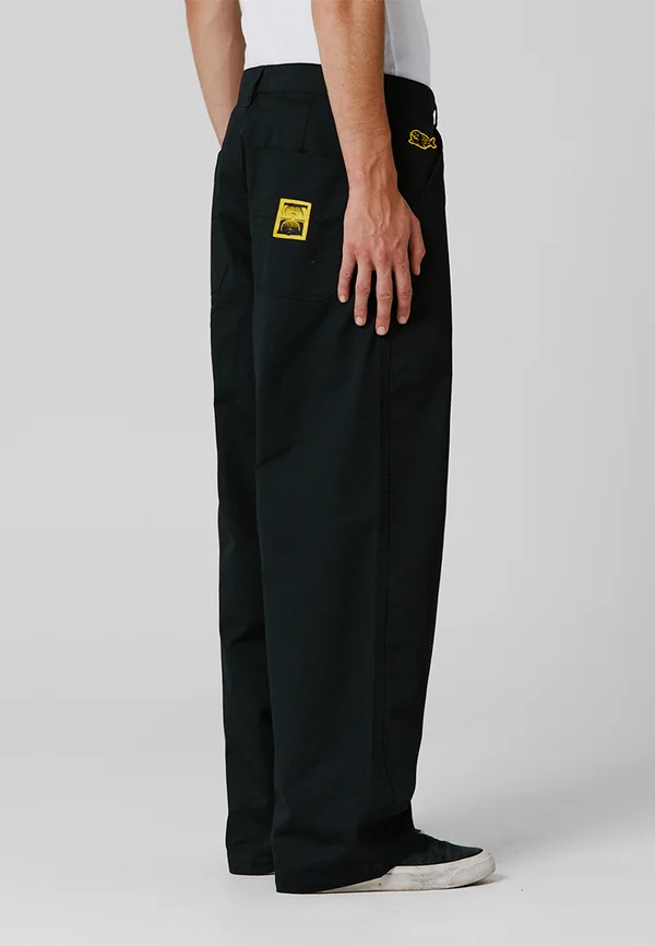 Trousers - black