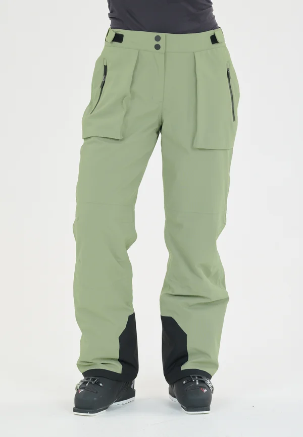 Trousers - hedge green