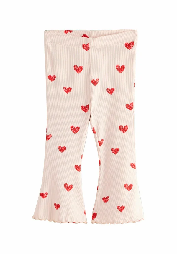 Trousers - light pink heart