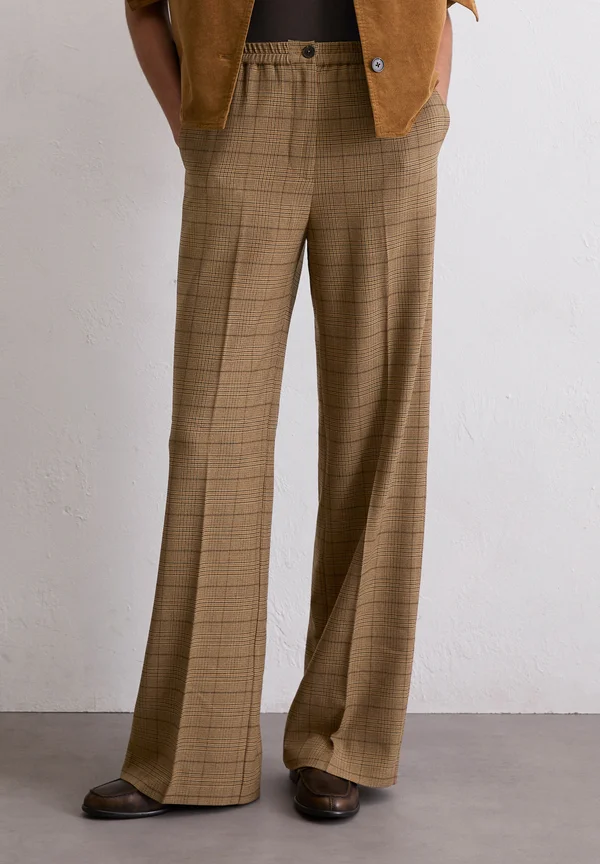 Trousers - multi/pure sand