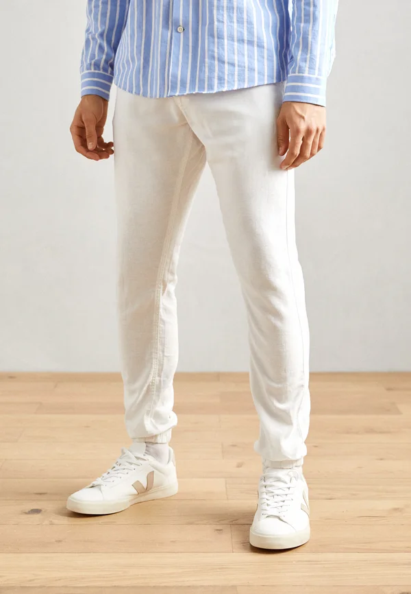 Trousers - offwhite