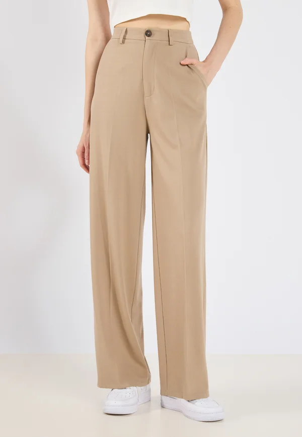 Trousers - taupe