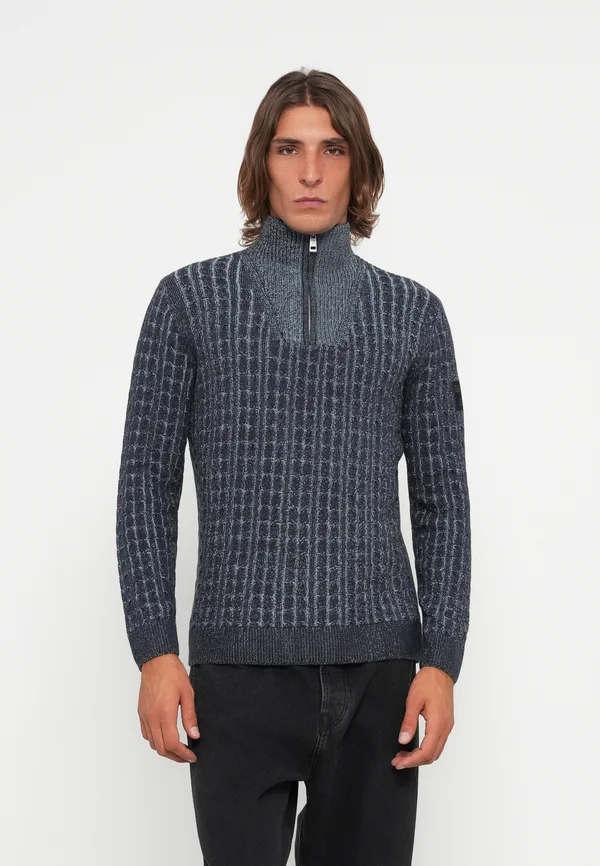 TROYER - Jumper - navy blue