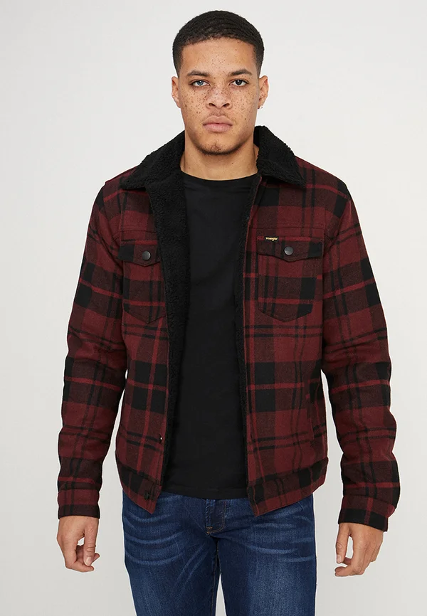 TRUCKER - Light jacket - madder brown