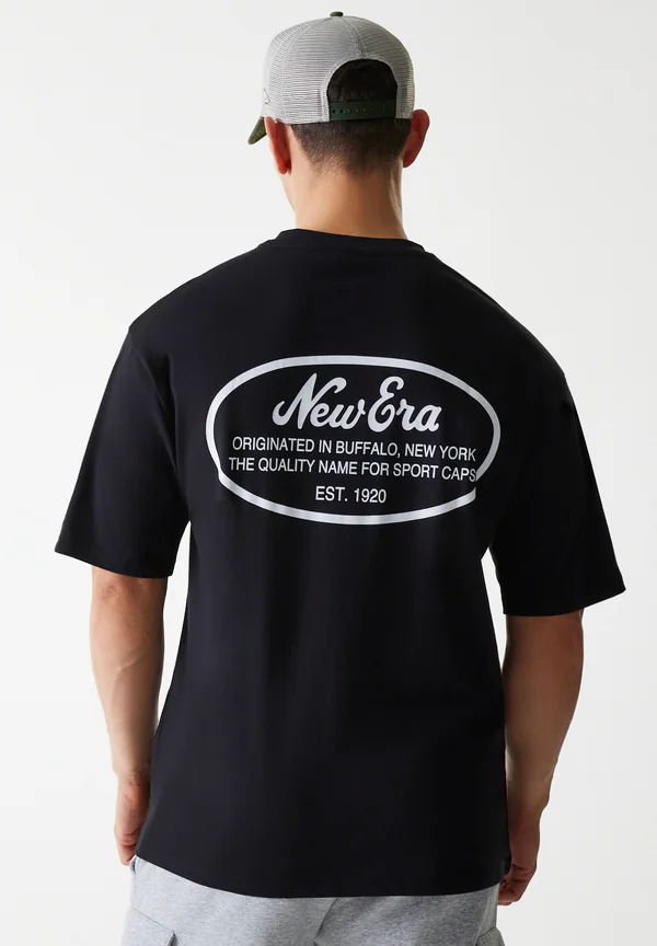TRUCKER TEE - Print T-shirt - black