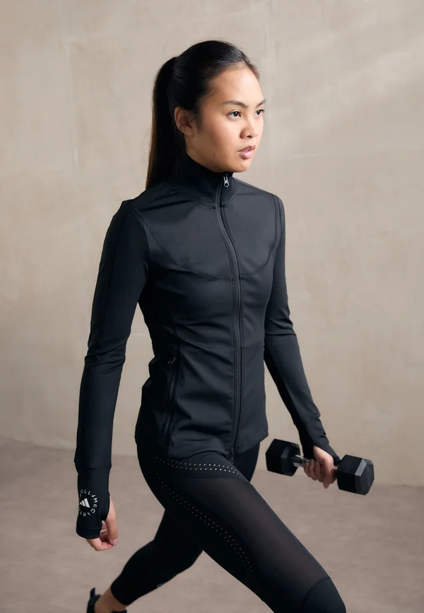 TRUEPURPOSE MID-LAYER - Training jacket - black