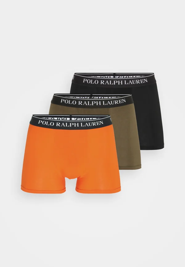 TRUNK 3 PACK - Trunks - olive/orange/black