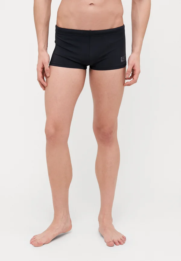 TRUNK BEACHWEAR - Swimming trunks - black/silver