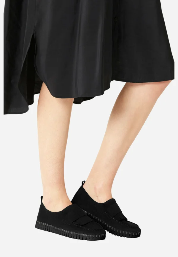TULIP - Slip-ons - black black