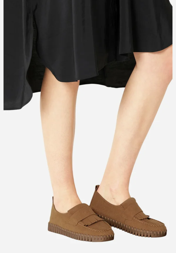 TULIP - Slip-ons - cashew cashew