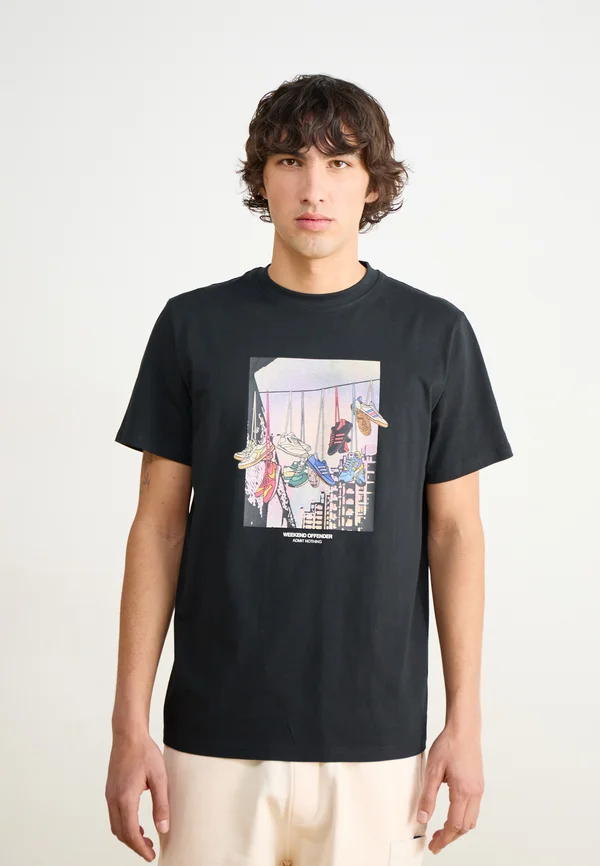 TURF WARS - Print T-shirt - black