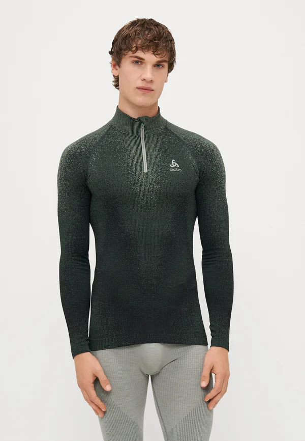 TURTLE NECK HALF ZIP PERFORMANCE WARM  - Undershirt - urban chic