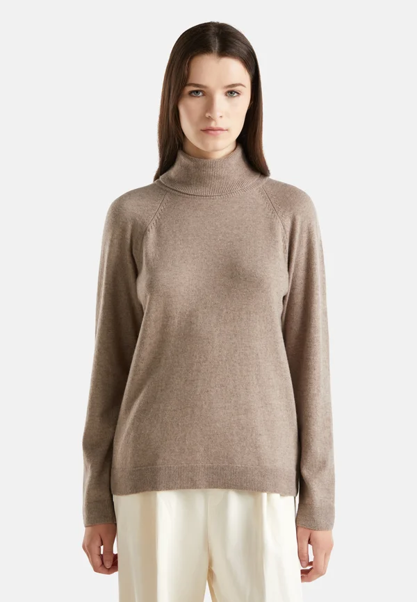 TURTLENECK - Jumper - beige