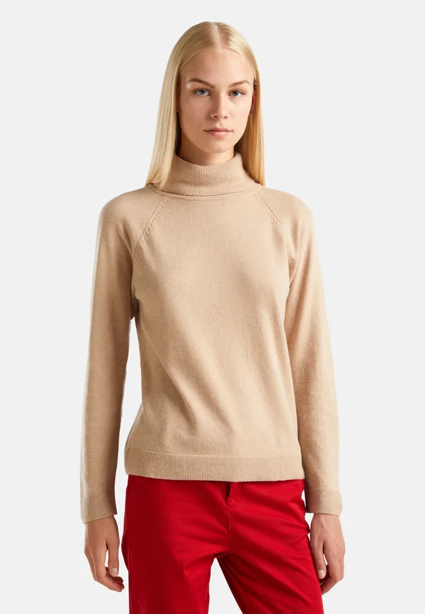 TURTLENECK - Jumper - beige