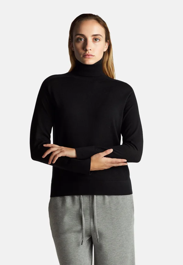 TURTLENECK   - Jumper - black