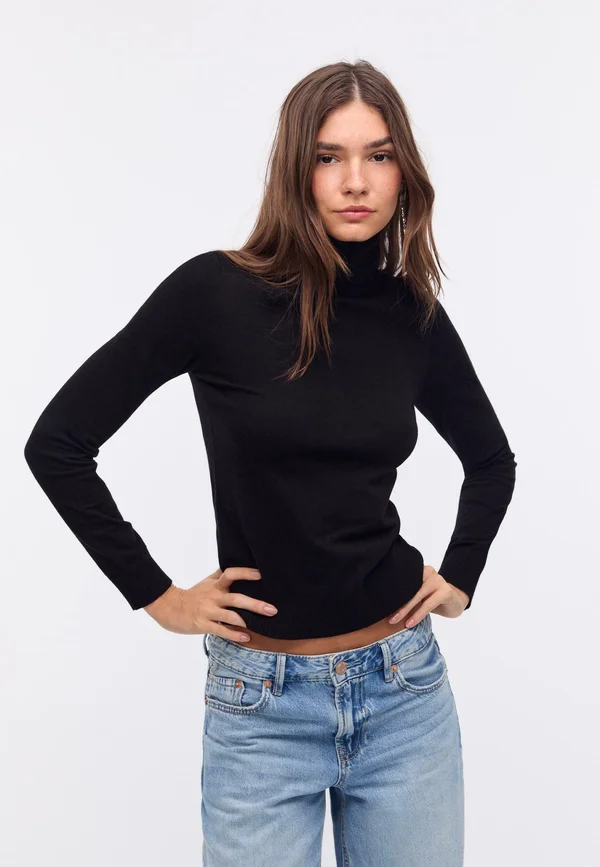 TURTLENECK  - Jumper - black