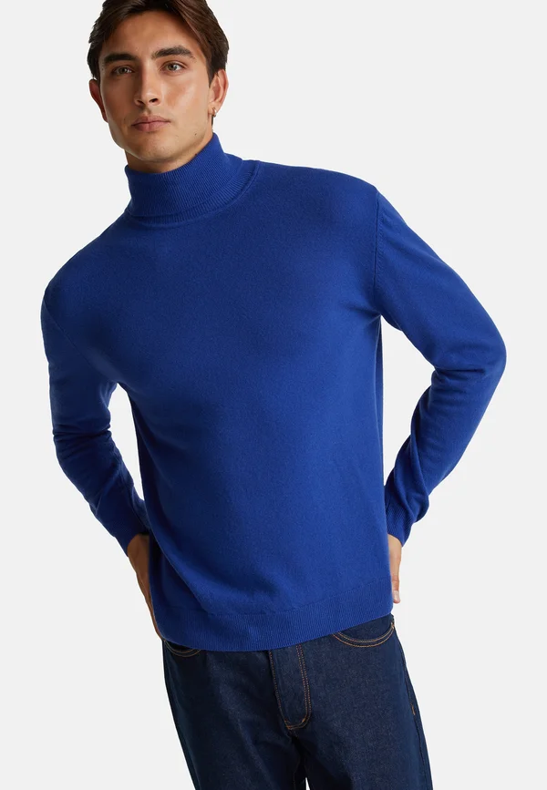 TURTLENECK - Jumper - blue