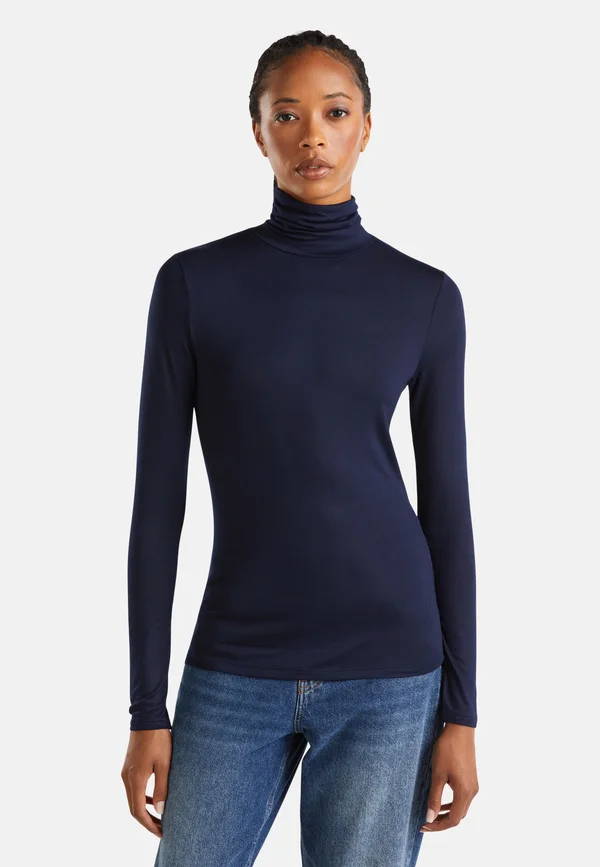 TURTLENECK - Long sleeved top - blue