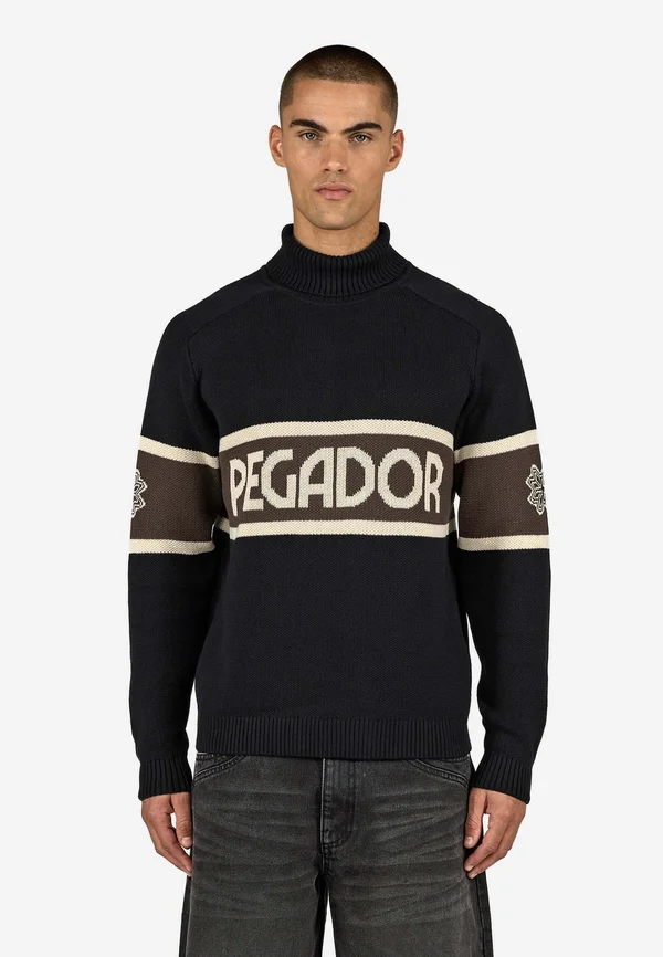 TURTLENECK LUGANO - Jumper - schwarz