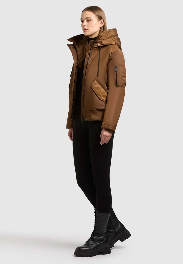 TYLA - Winter jacket - copper brown