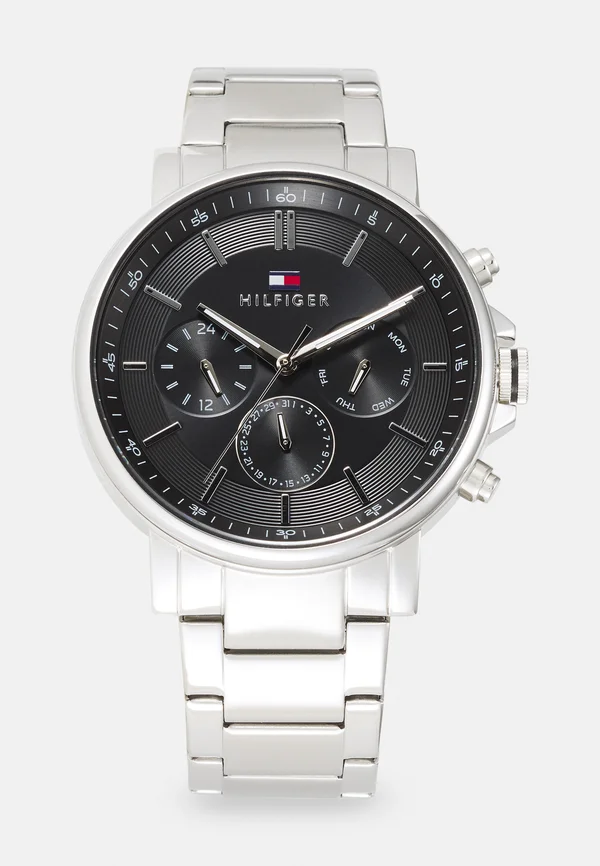 TYSON - Watch - silver-coloured/black
