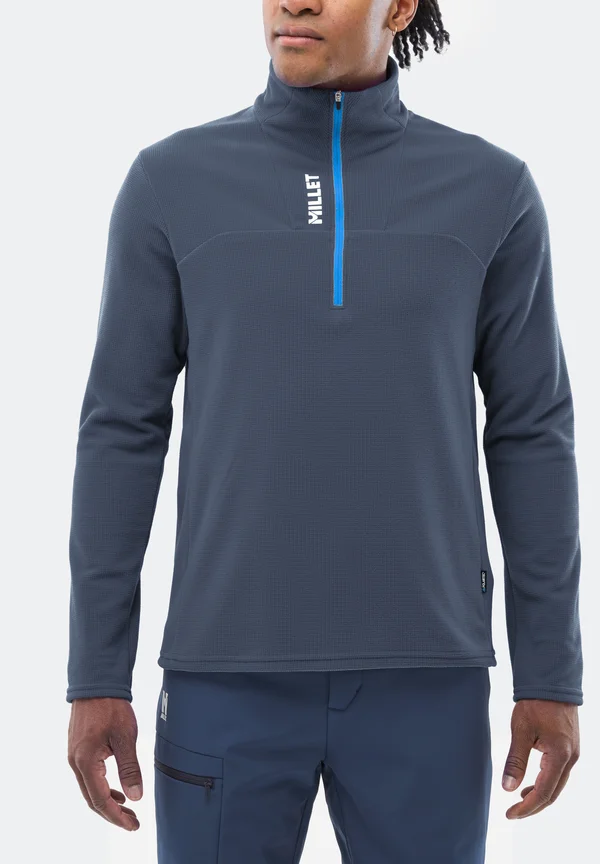 UBIC  - Fleece jumper - bleu marine
