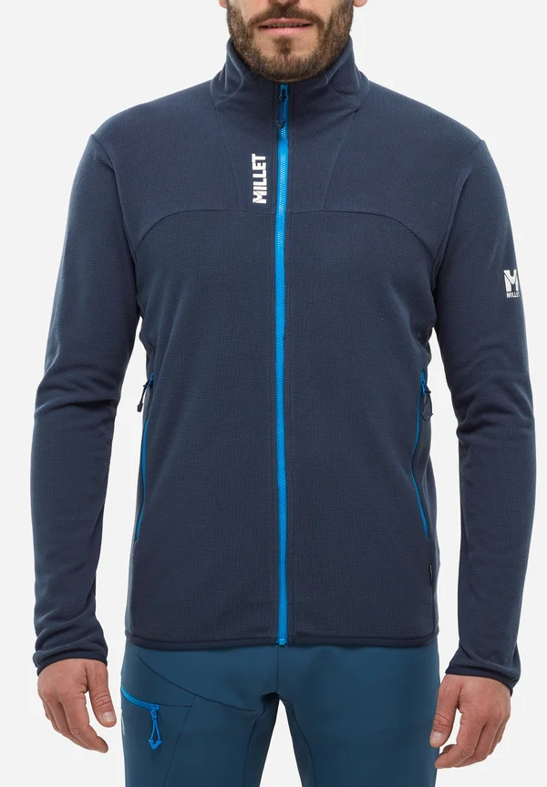 UBIC LIGHTGRID - Fleece jacket - bleu marine