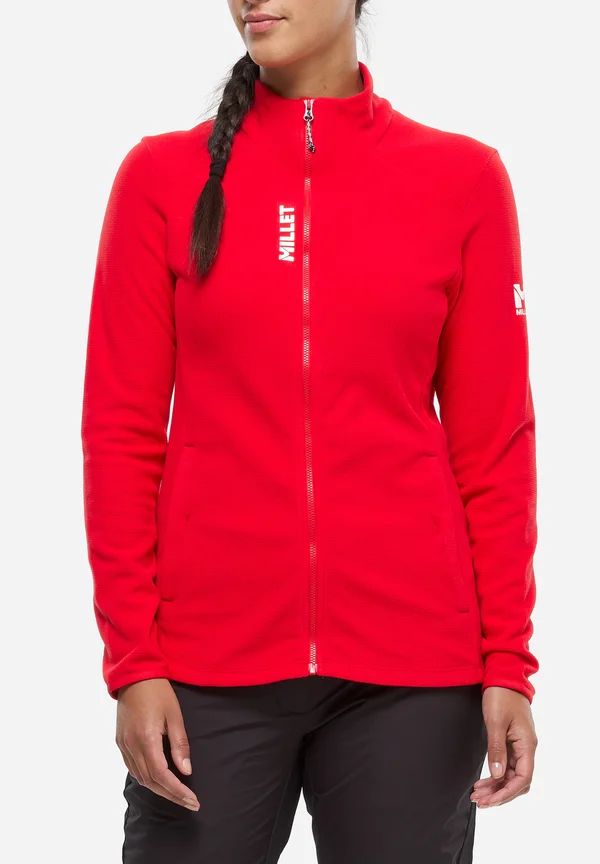 UBIC LIGHTGRID - Fleece jacket - rouge