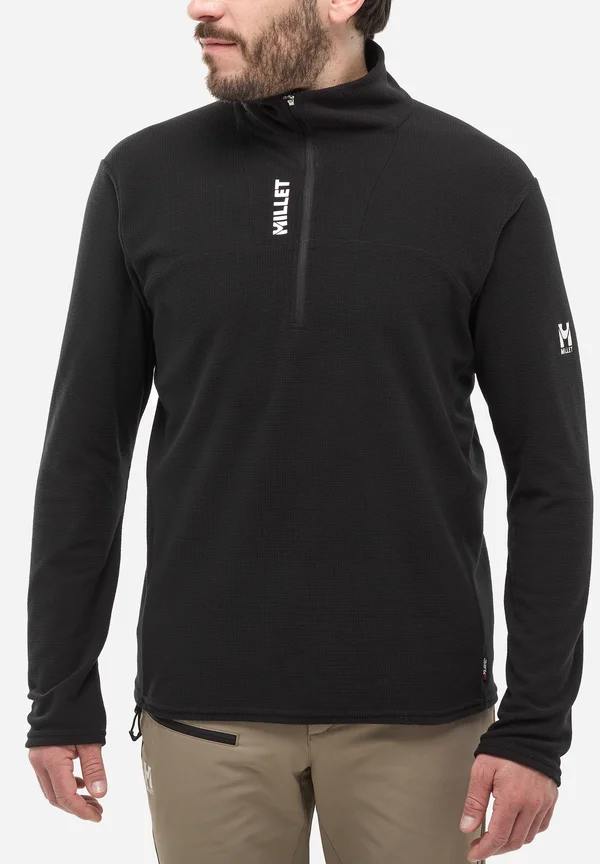 UBIC LIGHTGRID - Fleece jumper - noir