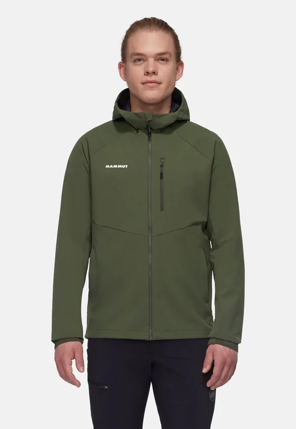 ULTIMATE COMFORT SO HOODED - Soft shell jacket - dark marsh