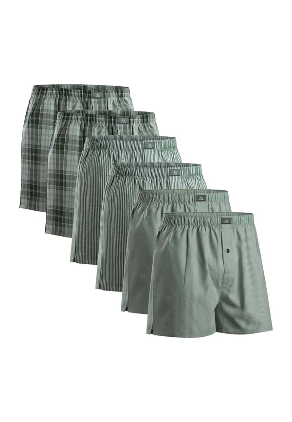 ULTRA COMFORT 6-PACK - Boxer shorts - green stripes