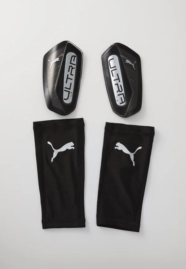 ULTRA FLEX SLEEVE UNISEX - Shin pads - black/silver