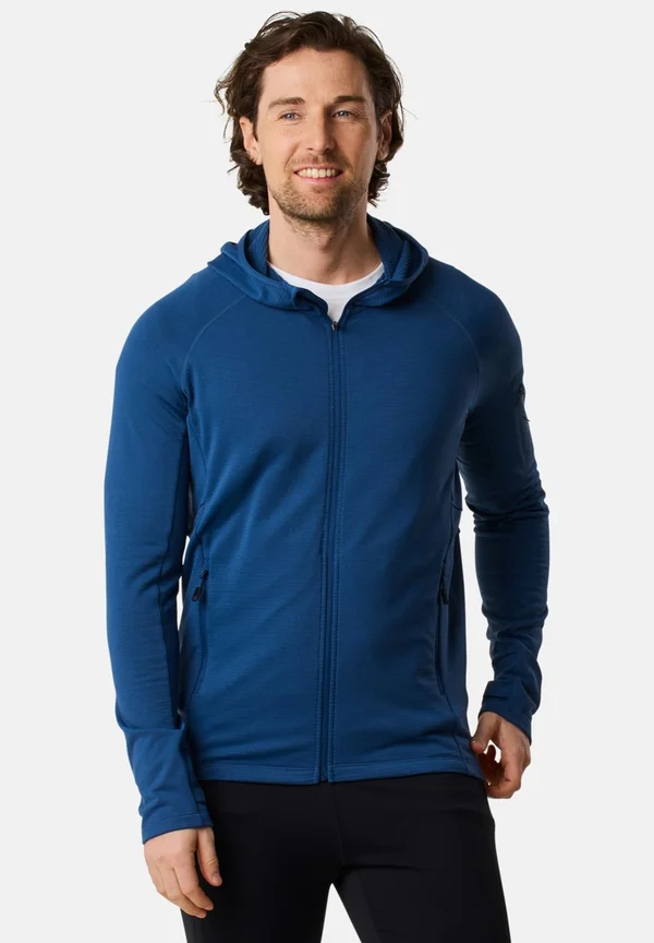 ULTRA LIGHT TECH MIDLAYER  - Zip-up sweatshirt - denim blue