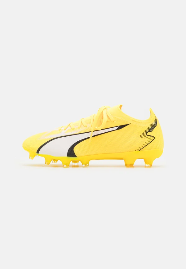 ULTRA MATCH FG/AG - Football boots artificial grass - yellow blaze/white/black