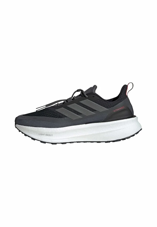 ULTRABOOST PERFORMANCE - Trail running shoes - core black iron metallic lucid red