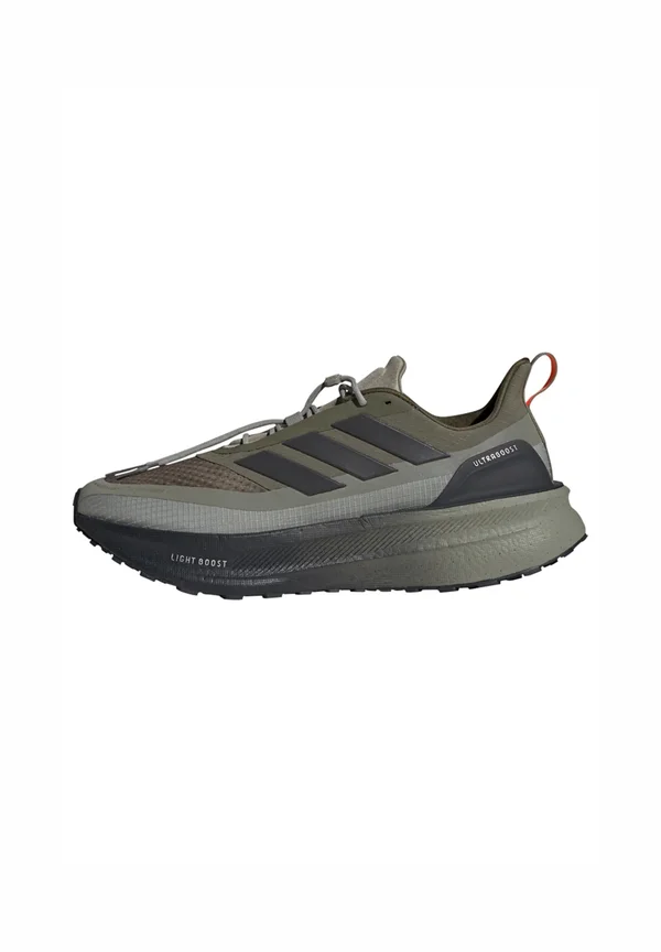 ULTRABOOST PERFORMANCE - Trail running shoes - silver pebble core black impact orange