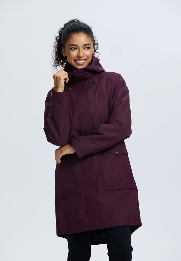 ULYSSES - Parka - pflaume