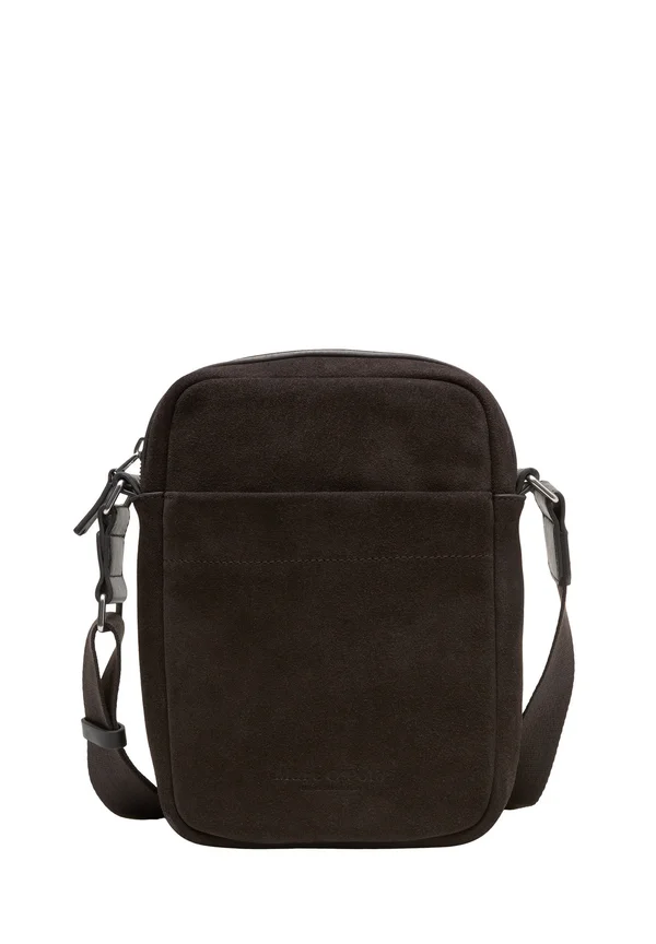 UMHÄNGE MEDIUM AUS HOCHWERTIGEM - Cross body bag - coffee