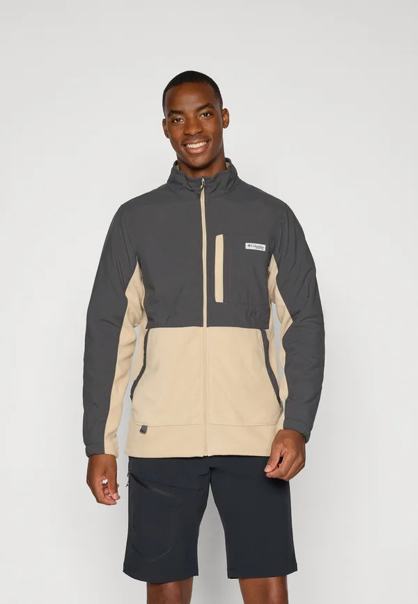 UNCHARTED™ FULL ZIP - Fleece jacket - shark/ancient fossil