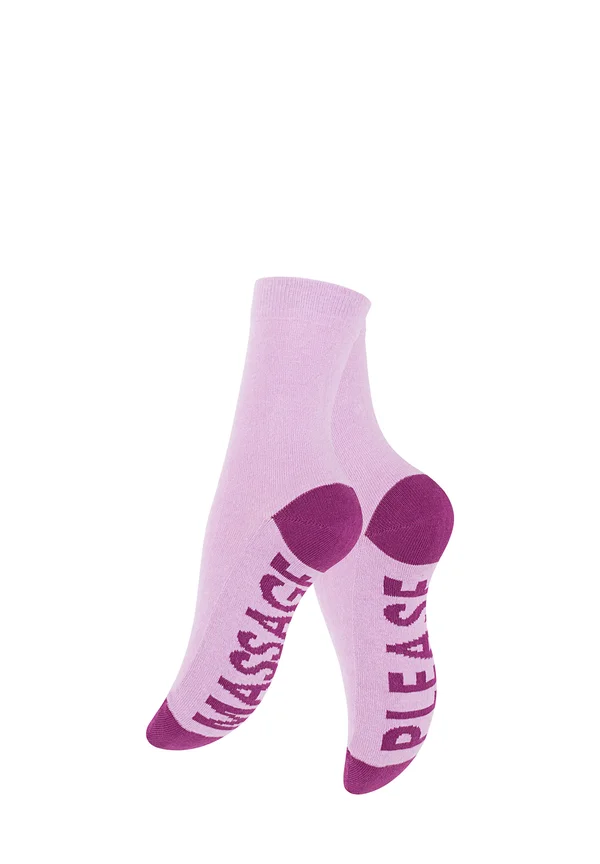 UNDER-STATEMENT MIT LUSTIGEN SPRÜCHEN - Socks - massage please