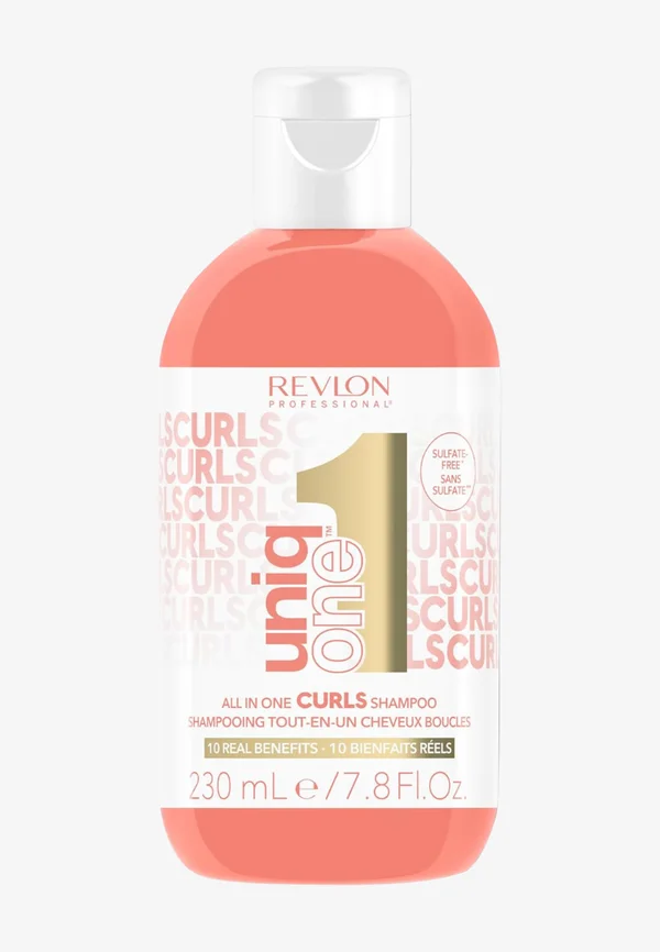UNIQONE VEGAN SULFATE-FREE SHAMPOO FOR CURLY, WAVY, AND COILY HAIR WITH 10 BENEFITS - Shampoo