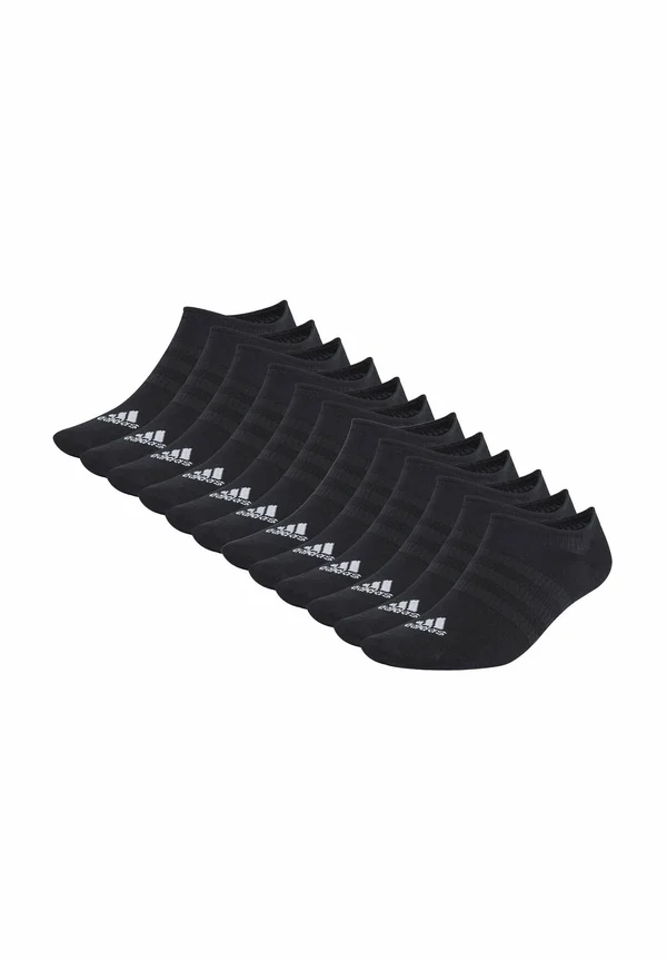 UNISEX 12ER PACK - LOGO, NO-SHOW - Sports socks - schwarz